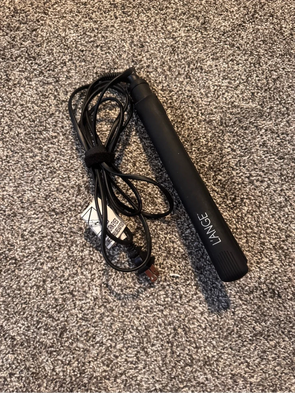 L'ange Black Hair Straightener